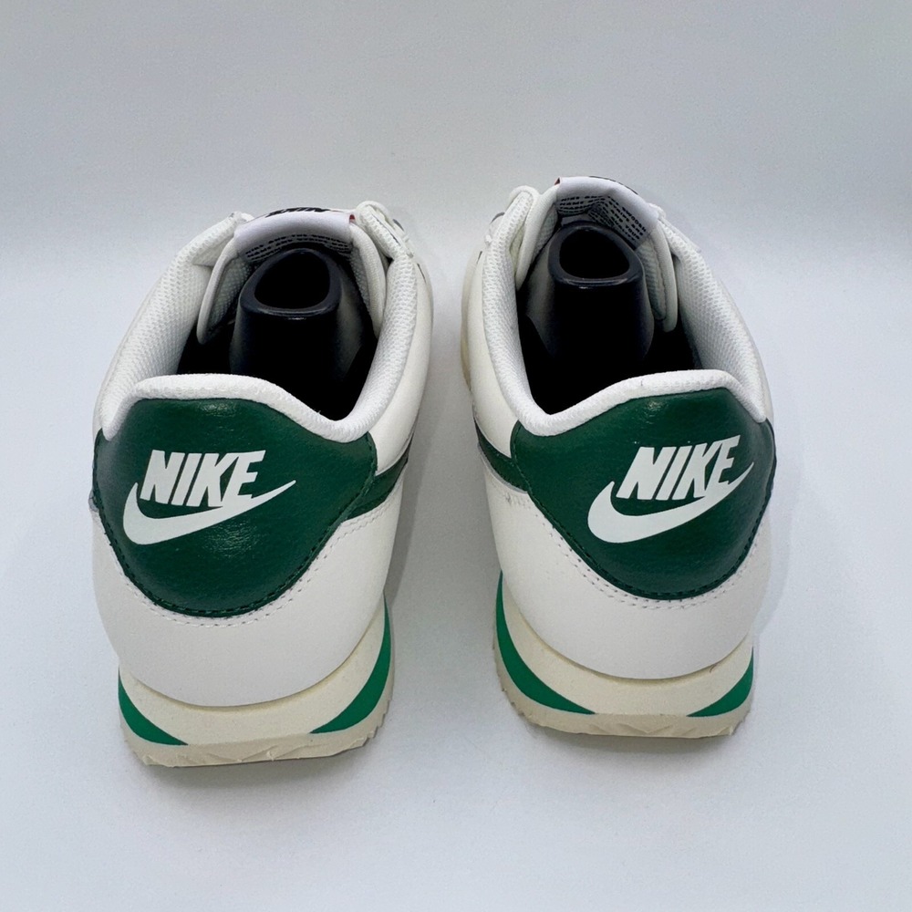 Nike Cortez Sneakers Men's Size 10.5 Women's Size 12 Gorge Green Leather White - Picture 4 of 14